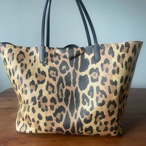 Givenchy Leopard Print Antigona Tote
